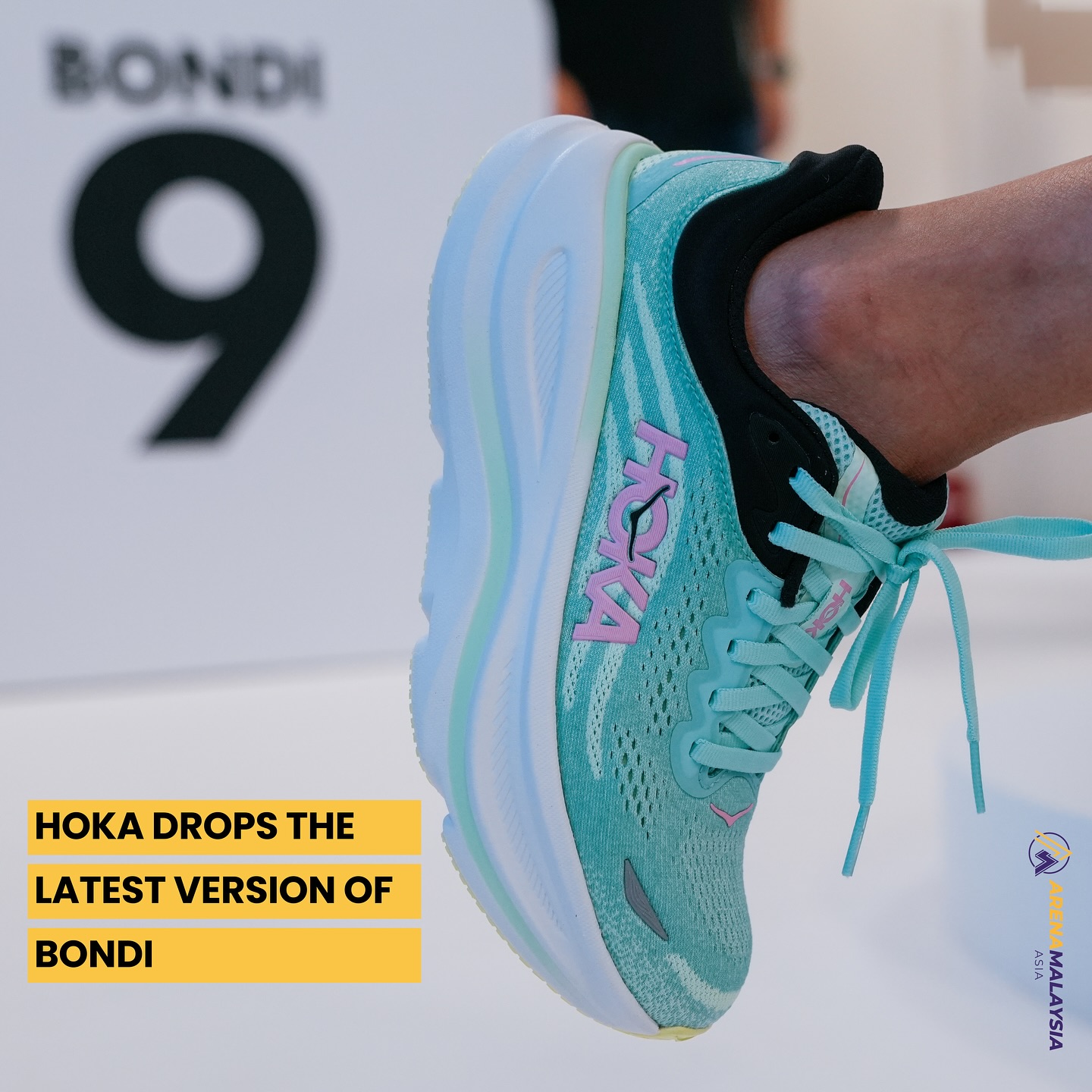 Introducing the HOKA Bondi 9 - Soft as clouds, stable as your best running partner, and reliable as your morning coffee.

🚨 Warning: your feet are about to experience pure bliss. Perfect for long, easy runs, recovery runs or simply staying comfy all day long.

Now available at all HOKA stores for RM819.